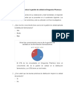 Encuesta para Diagnosticar La Gestión de Calidad en Droguerías Pharmaco