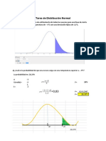 Probabilidades de temperaturas y ocupación en distribuciones normales