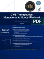 OWS Therapeutics: Monoclonal Antibody Playbook: Outpatient Administration Playbook Version 2.0