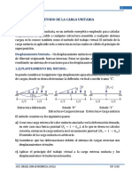 Análisis de vigas por carga unitaria