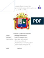 Clasificacion de Maquinas Herramientas