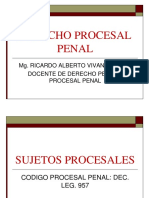 Sujetos Procesales en El CPP Peruano