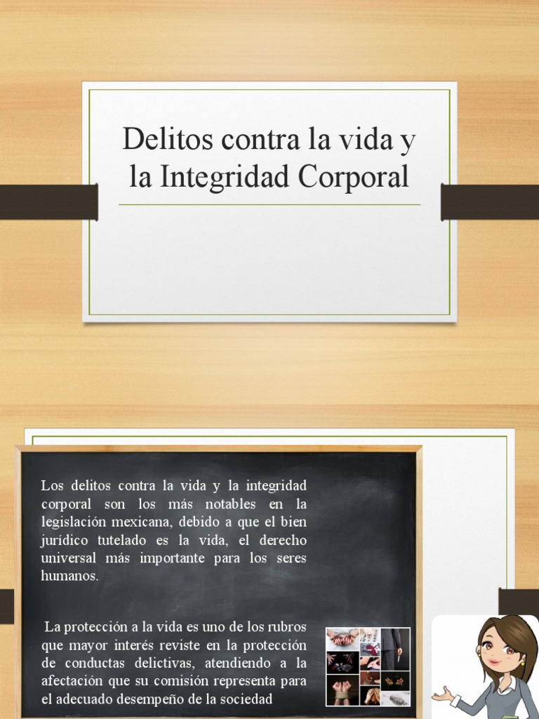 Delitos contra la Vida y la Integridad | PDF | Homicidio | Derecho penal