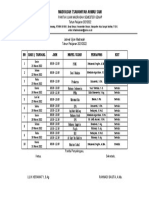 Jadwal Uam 2021-2022