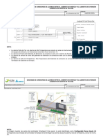 Diagrama de Conexiones de Alarmas Entre El Gabinete de Energía y Gabinet...