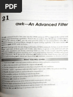 Awk-An Advanced Filter