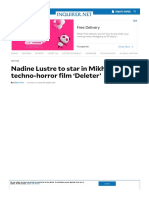 Nadine Lu Tre To Tar in Mikhail Red Techno Horror Film Deleter'
