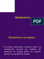 Metabolism o