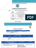 Registros de Requisitos