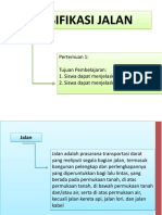 Materi 1 Klasifikasi Jalan