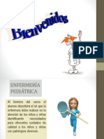 Bienvenida Enfermeria Pediatrica