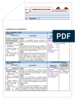 Sesion de Aprendizaje 3 - Miercoles 15 de Junio