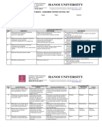 ESP Debate Marking Sheet