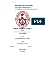 Informe de Campo 3 - Cañón Del Infiernillo