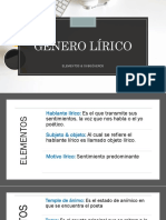 Género Lírico & Subgéneros