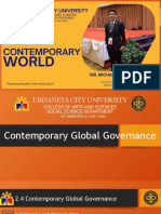 TCW Module 2 Section 4 Contemporary Global Governance