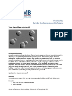 Yeast Asexual Reproduction Lab: Research Experience For Teachers