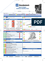 PDI Inspection Form July 2005