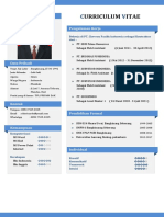 Daftar Riwayat Hidup (CV)