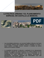 La Política Urbana Y El Planeamiento Especial en Castilla-La Mancha