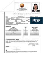 Vargas, Francis Ann (Beed 4b) - Application Form For Graduation