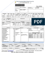 Electricity bill notice under Rs. 4000