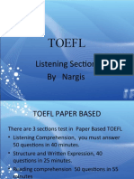 Sesi 2 TOEFL Listening..