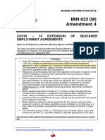 MIN - 632 - Am4 Covid-19 Extension of Seafarer Employment Agreements