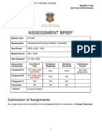 Assessment Brief: Submission of Assignments
