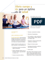 Equilibrio Cuerpo y Mente para Un Óptimo Estado de Salud