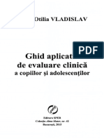 Elena Vladislav - Ghid Aplicativ de Evaluare Clinică