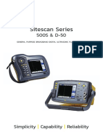 Sitescan Series: General Purpose Broadband Digital Ultrasonic Flaw Detectors