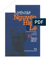 Tuyển Tập Nguyễn Hiến Lê Tập 3-Ngữ Học (NXB Văn Học 2006) - Nguyễn Q. Thắng, 1342 Trang