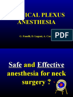 Anestesia Plesso Cervicale