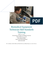 Biomedical Equipment Technician Skill Standards Training