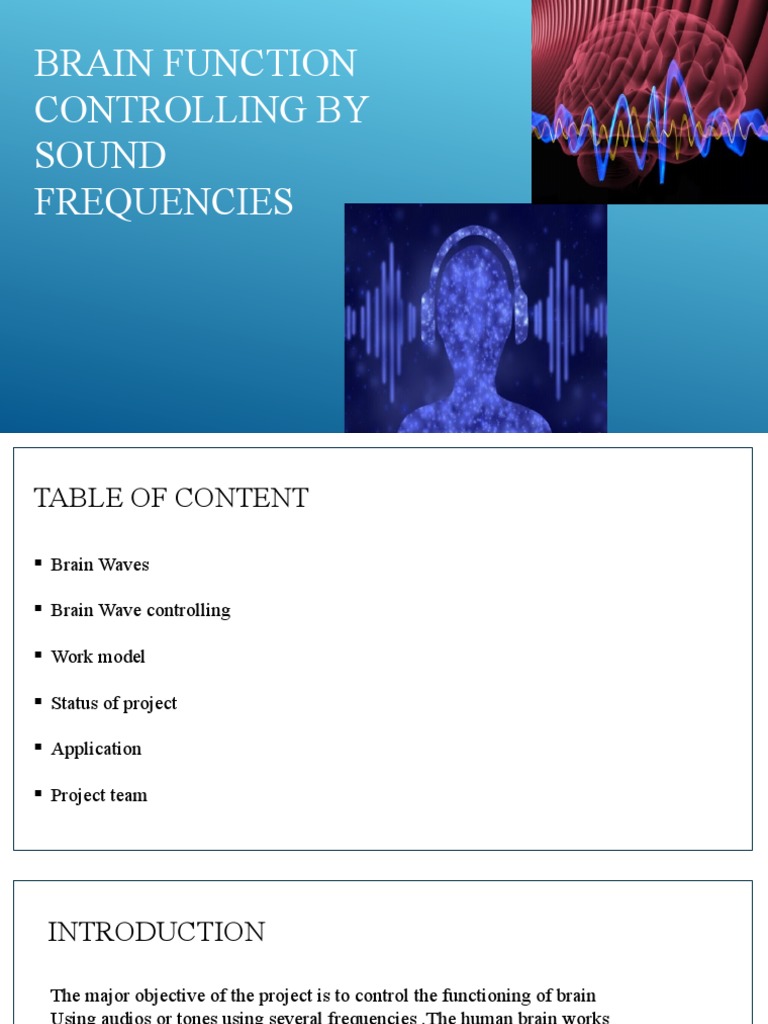 Controlling Brain Function with Sound Frequencies | PDF | Neural ...