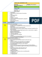 Biology UNIT 1 and 2 Objectives and Subject Matter Outline