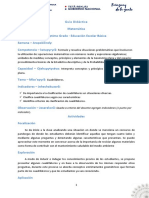 Guía de cuadriláteros para 7mo grado