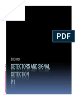 ECE 6323 Introduction to Photoelectric Detectors