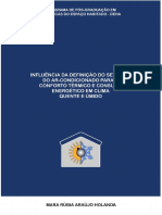 Influência Da Definição Do Setpoint Do Ar-Condicionado para o Conforto Térmico e Consumo Energético em Clima Quente e Úmidoinfluência Da Definição Do Setpoin