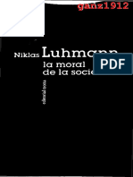 LUHMANN, NIKLAS - La Moral de La Sociedad (OCR) [Por Ganz1912]