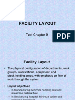 Facility Layout: Text Chapter 9