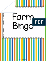 Farm Bingo: © Fun With Mama