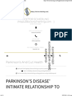 The Link Between Parkinson's Disease and Gut Health