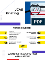 Major UK & UCAS Briefing 2021