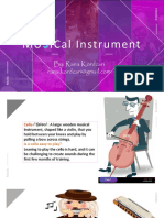 Mu Ical Instrument: By: Rana Kordzari