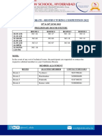 Preliminary Round Fixture