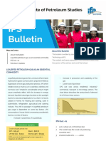 Institute of Petroleum Studies: About The Bulletin