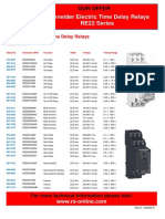 RE22 Series Timing Relays