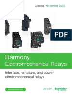 Harmony Electromechanical Relays Catalog 2020